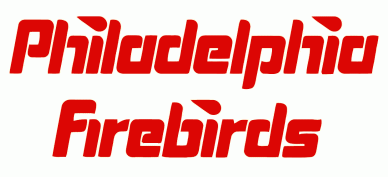Philadelphia Firebirds 1977 78-1978 79 Wordmark Logo iron on transfers for clothing